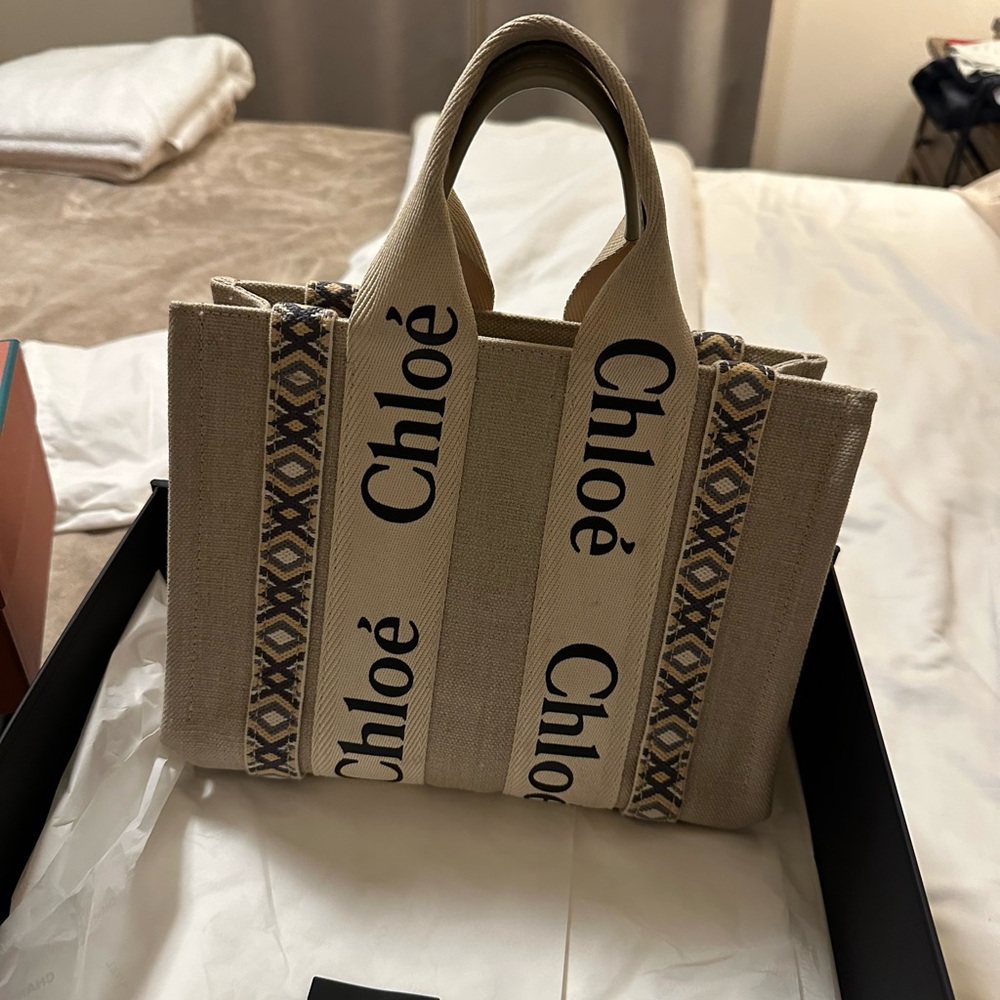 Chloe Woody Small Tote Bag
